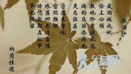 纳兰性德经典诗词