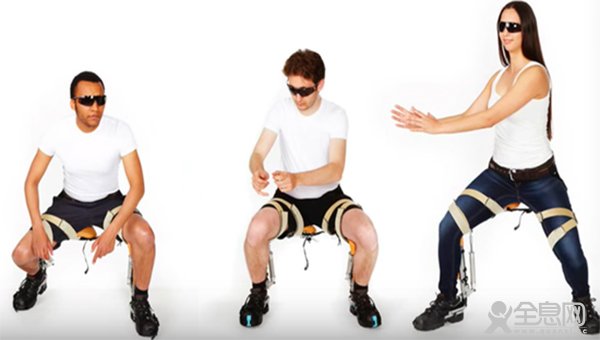 这款椅子可以让你穿在身上，走到哪坐到哪