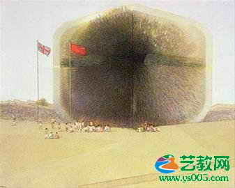 画家眼中的世博场馆(组图)
